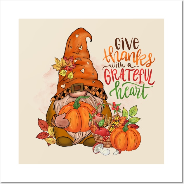 Thanksgiving Wall Art by Sruthi